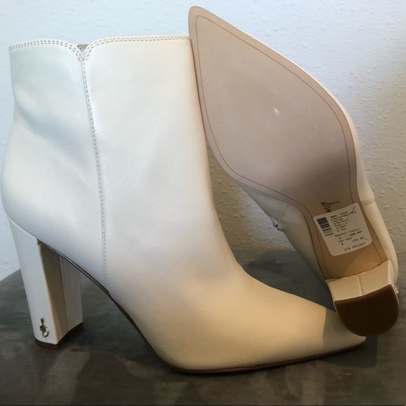 sam edelman raelle bootie white